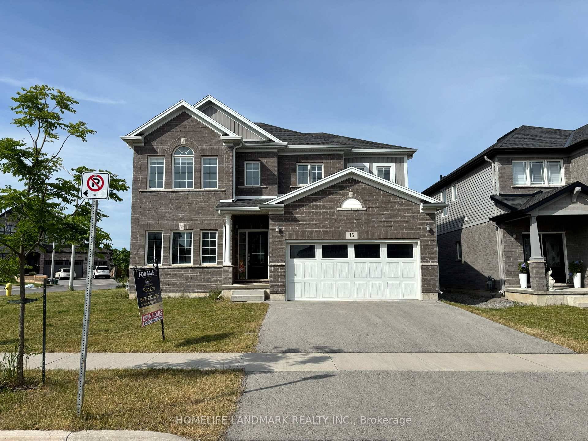 This exclusive custom built home built in 2018 with a corner large lot.
