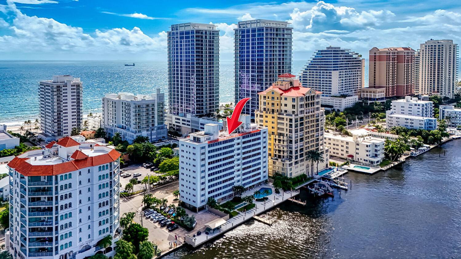 Discover luxury living at The Versailles, with the most incredible, direct Million Dollar Intracoastal views.