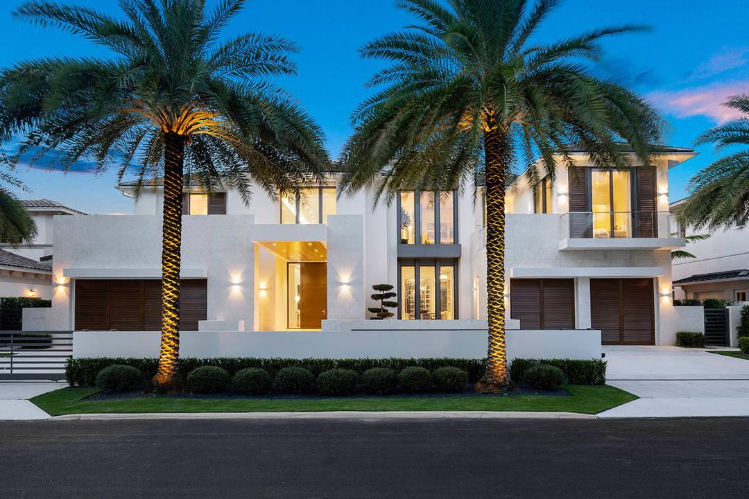 Crafted by Sarkela Corporation, 249 Alexander Palm Road is a striking waterfront estate positioned along one of Royal Palm Yacht amp ; Country Club's most coveted streets, offering direct Intracoastal ...