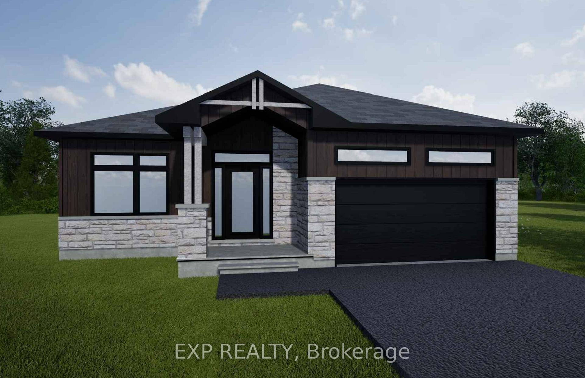 NEW ! NEW ! NEW ! A modern 3 bed 2 bath, bungalow with a garage spacious enough to hold 2 large cars !