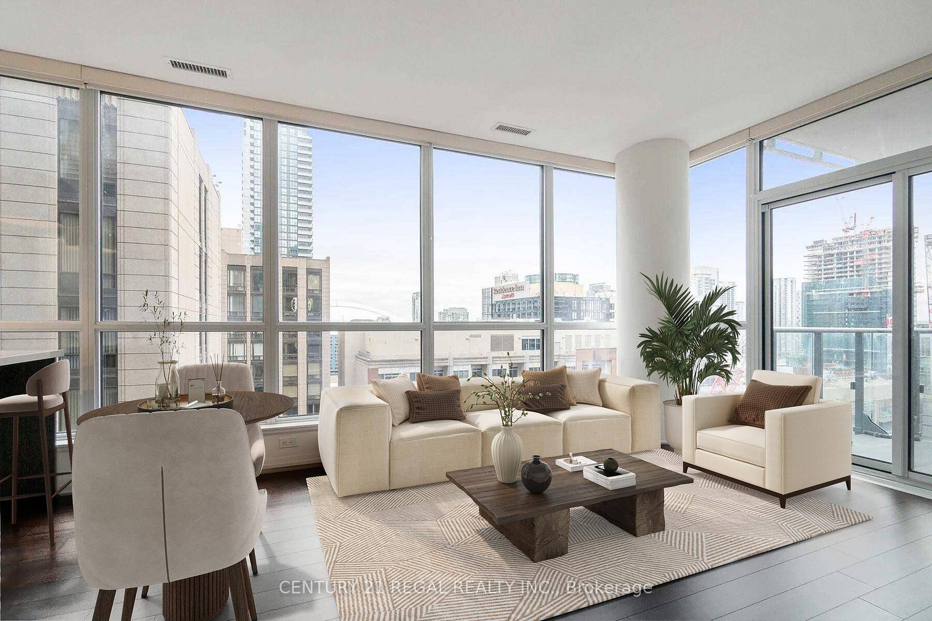 Stunning spacious, bright amp ; airy 3 bed 2 bath condo on alluring Mercer St in the Entertainment District, across from world renowned NOBU restaurant.