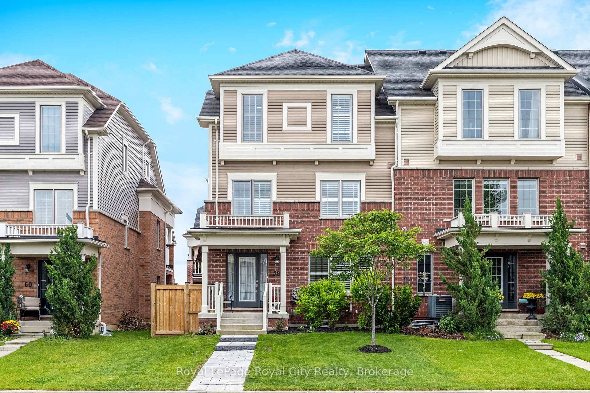 Welcome to 58 Boyces Creek Court, a beautifully appointed freehold executive townhouse in the heart of Caledon East.