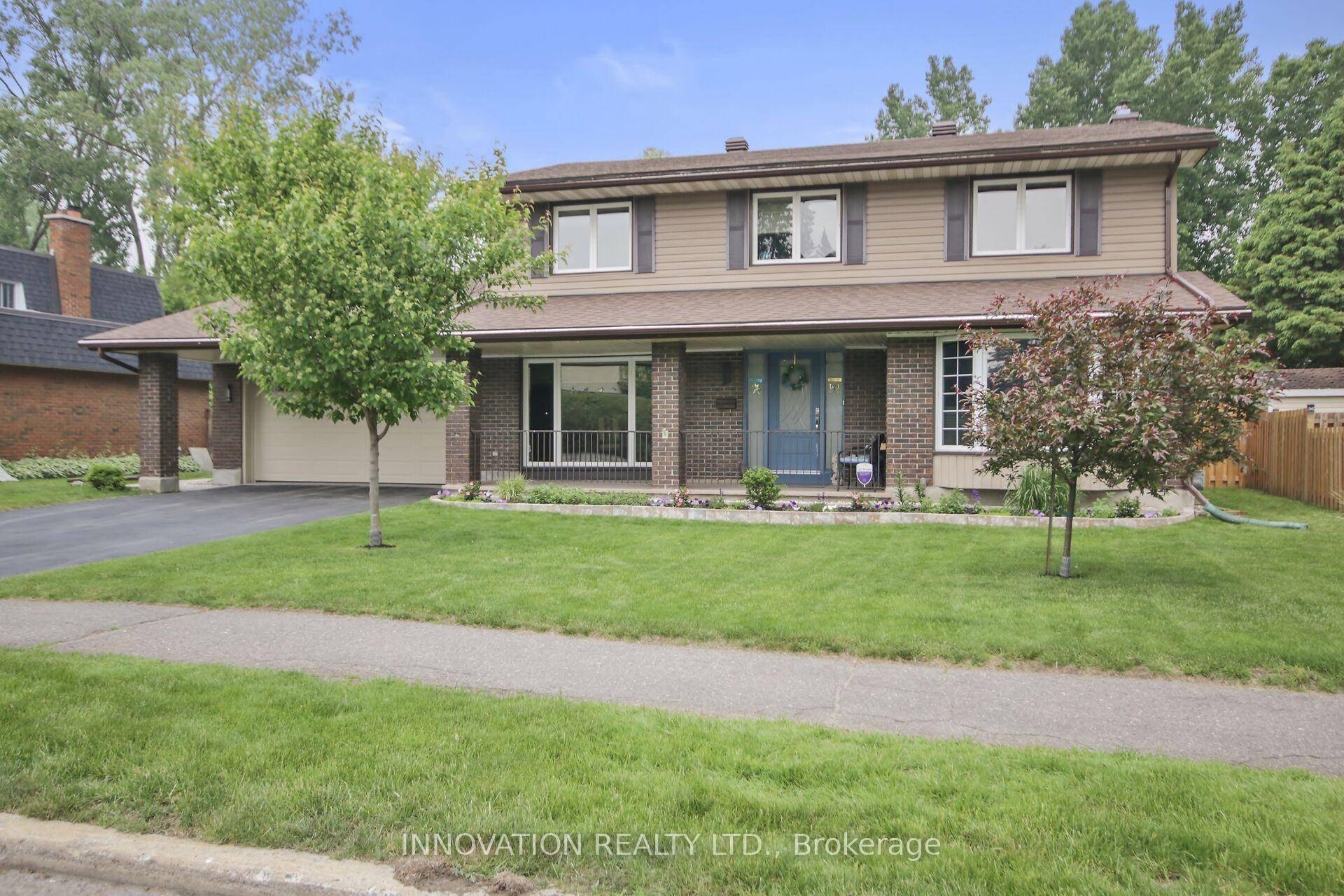Contemporary, spacious, and fully updated, this turnkey 3 bedroom 4 bath home is nestled on a quiet street that backs onto NCC greenspace, blending urban convenience with natural surroundings.
