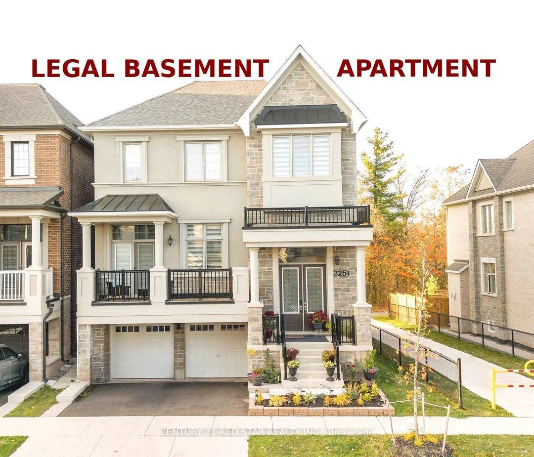 EXECUTIVE Family Home on a Rare RAVINE Corner like Lot in Prestigious North Oakville with impressive 5 2 bedroom plus office at main floor, 4 2 bathroom detached home with ...