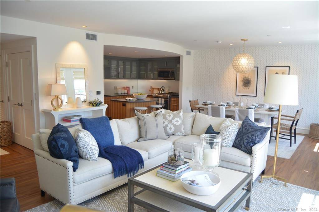 HIGH END LIVING This home is located in the Golden Triangle of downtown Westport.