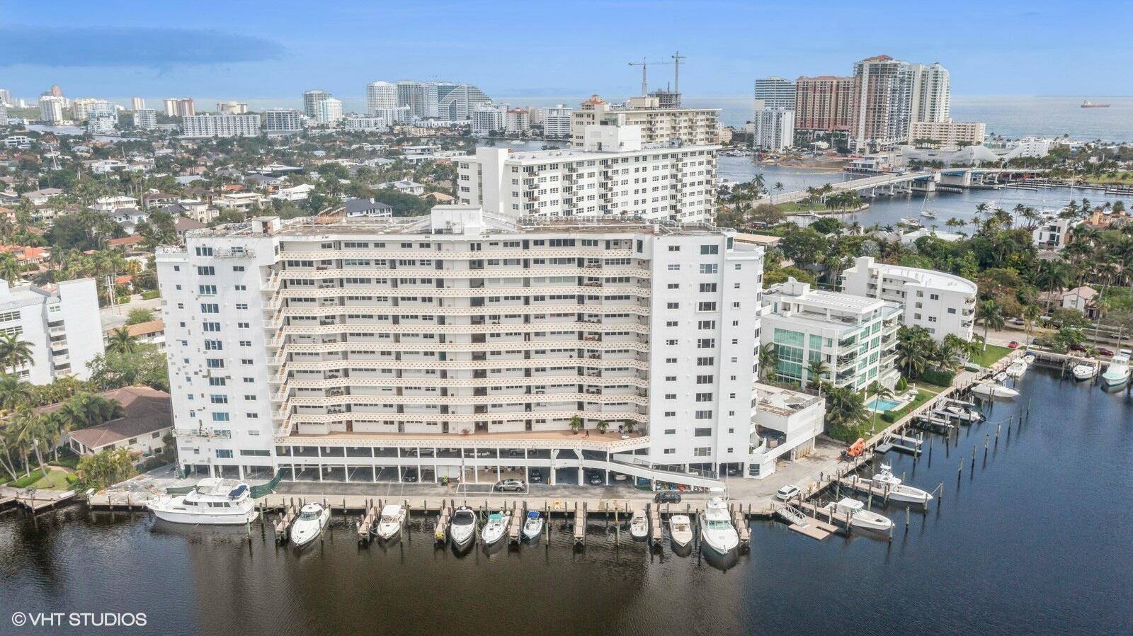 3 bedroom 2. 5 bath fully renovated home in Las Olas Isles with views on Sunset Lake in Historic Four Seasons building.