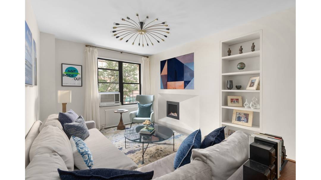 Located on a quiet tree lined UWS block, this architect designed amp ; custom crafted two bedroom one bathroom home resides at 250 West 75th Street, an intimate prewar cooperative ...