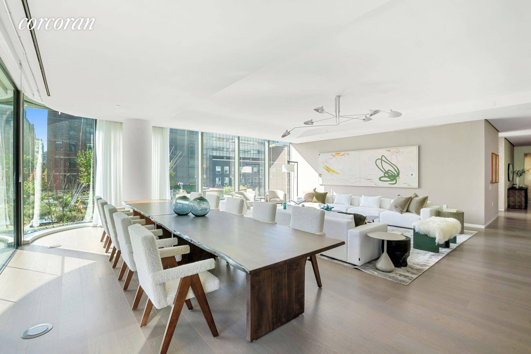 Gracious in every way, this spectacular residence spans 4220 square feet interior and 246 square feet exterior.