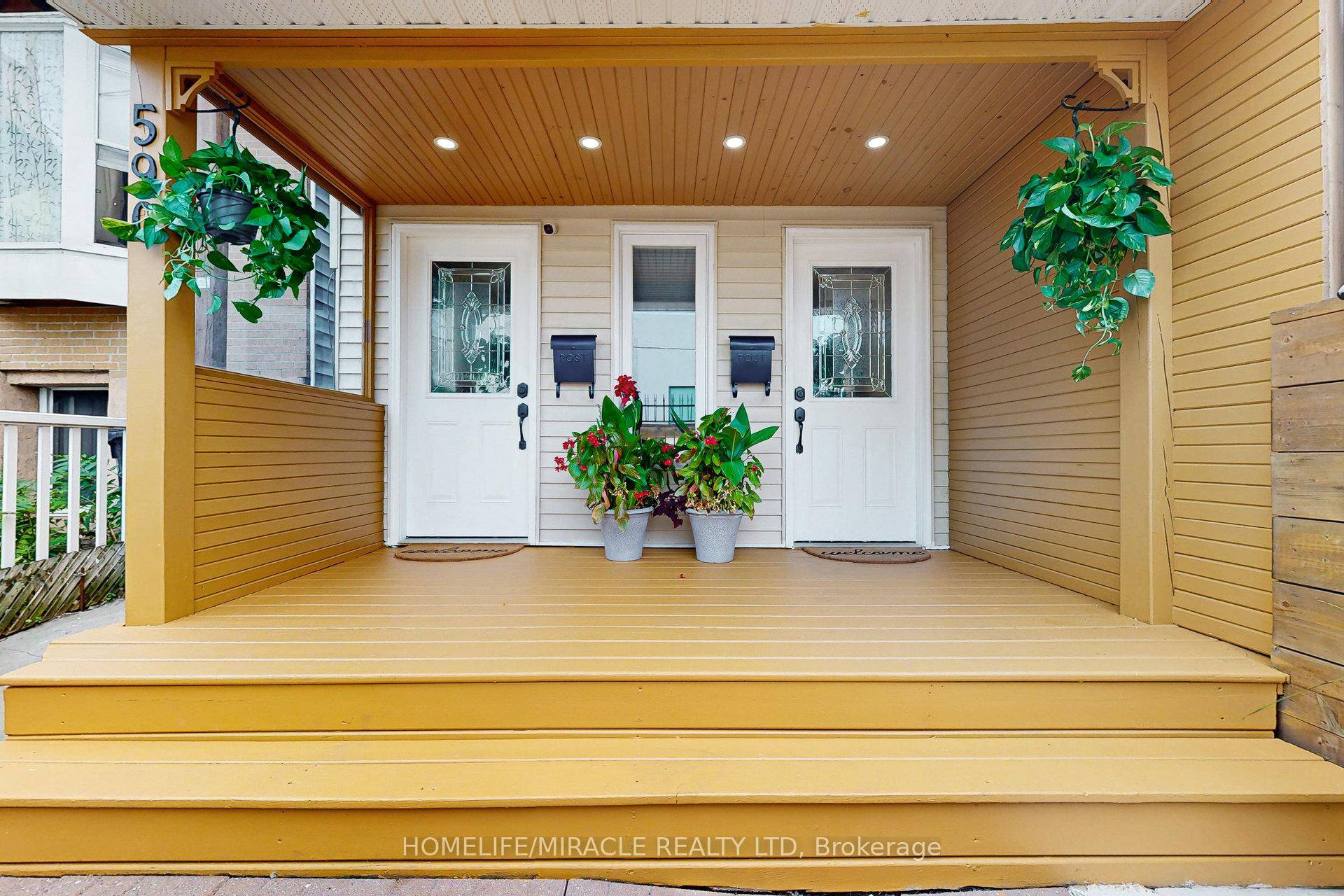 Welcome To This Beautifully DUPLEX Renovated Semi Detached Home In The Heart Of Toronto's Beloved Blake Jones CommunityWith Approx.
