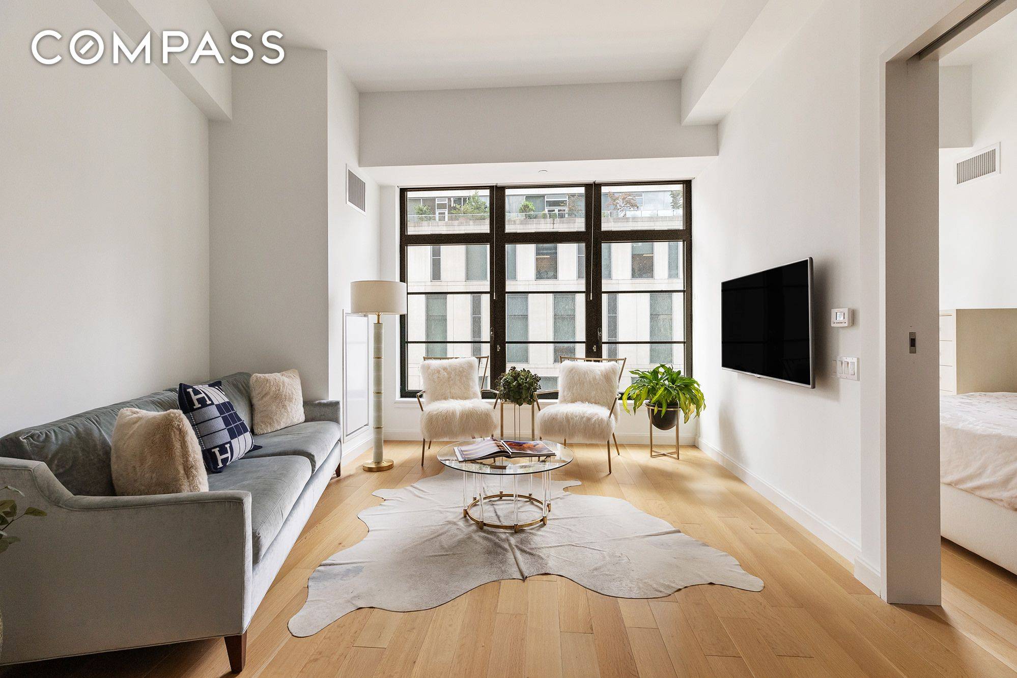 Step into this elegant 829 sq.