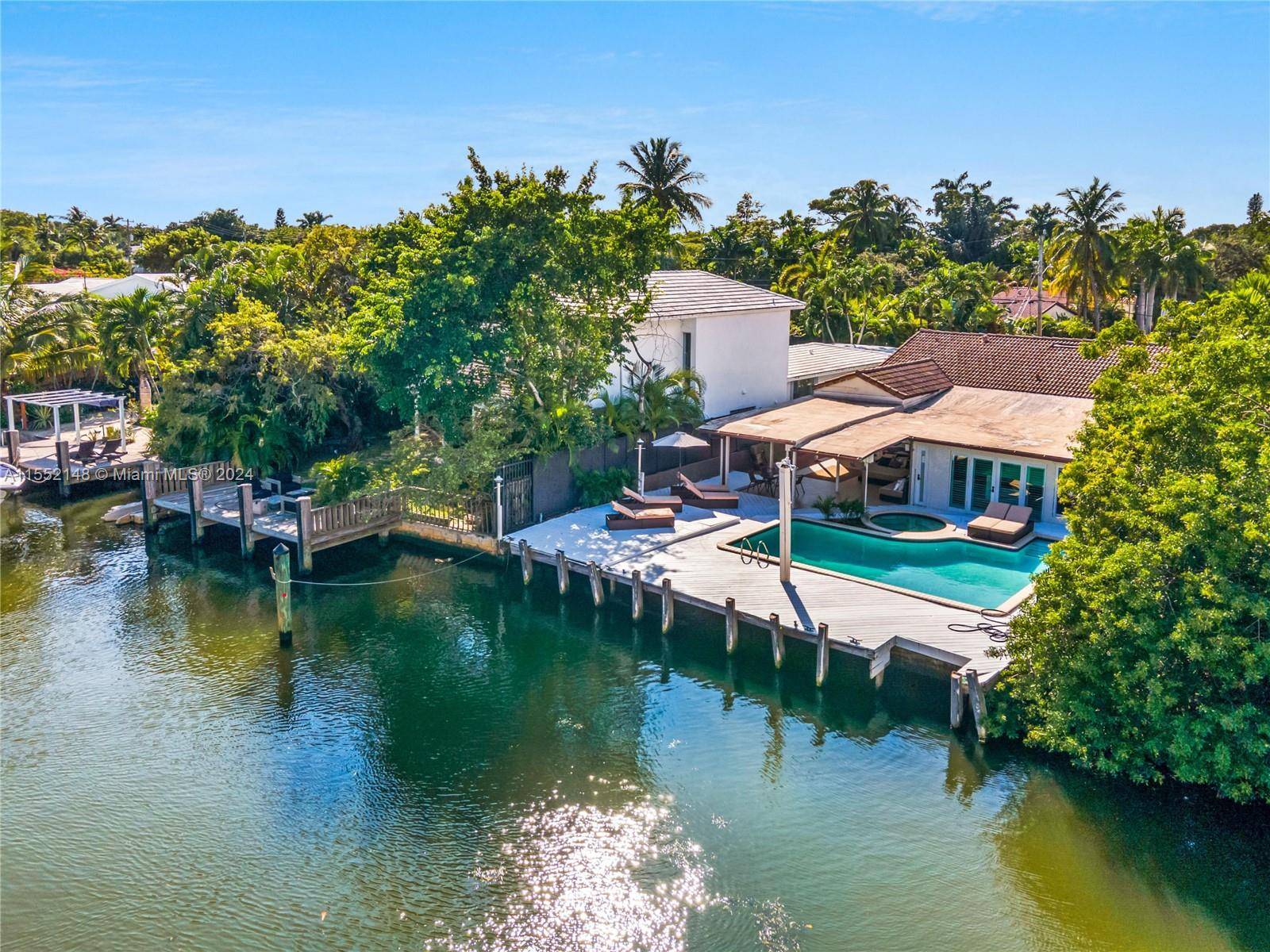 Unique opportunity to own a waterfront home in one of Miami's best kept secrets ; Belle Meade.