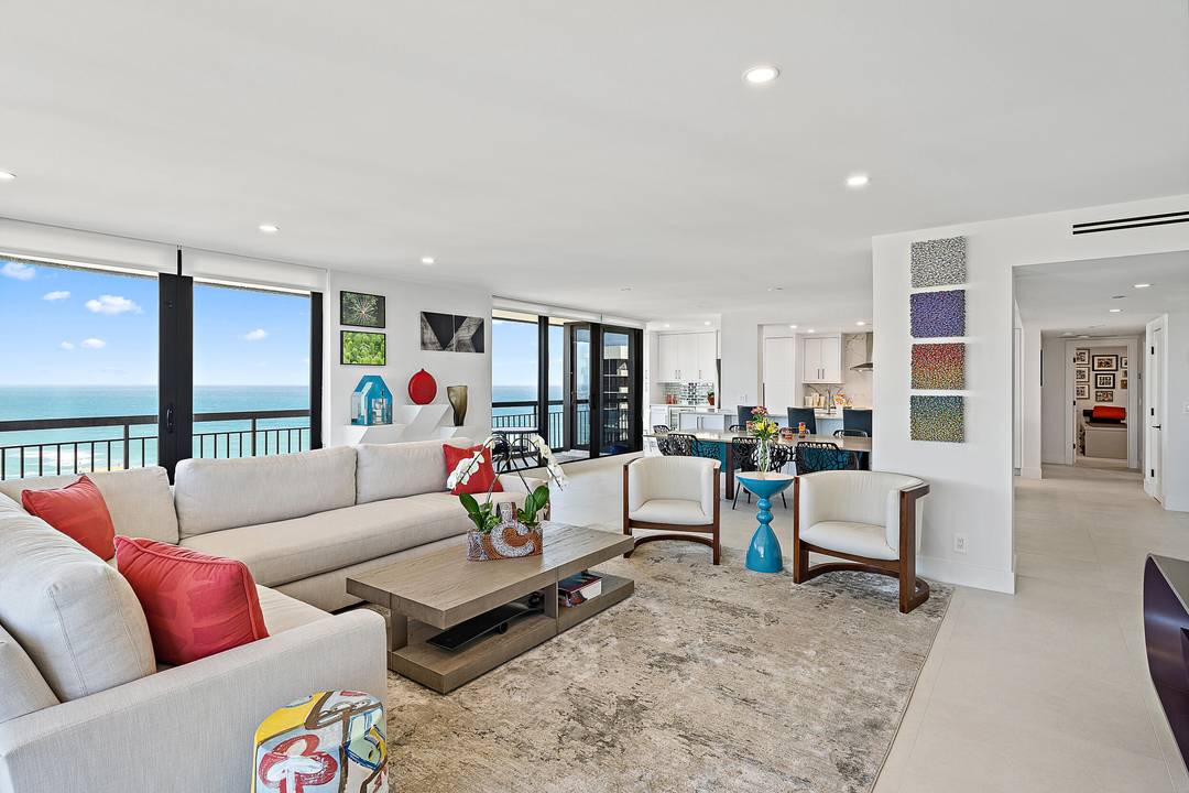 Exquisite oceanfront lower penthouse suite has been meticulously renovated for luxurious coastal living ready for you to experience beachside elegance.