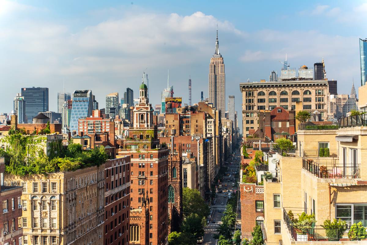 Major Terraces ! Deep set major terraces enwrap this large, five room penthouse apartment located in this premier, iconic landmark building, One Fifth Avenue.