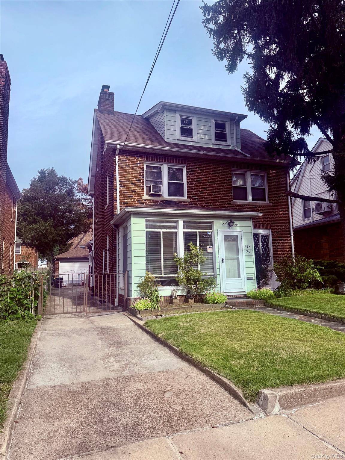 A rare opportunity for a legal mother daughter brick home totaling 5 bedrooms with separate entrance to each of the three levels and the basement, and a full bathroom on ...