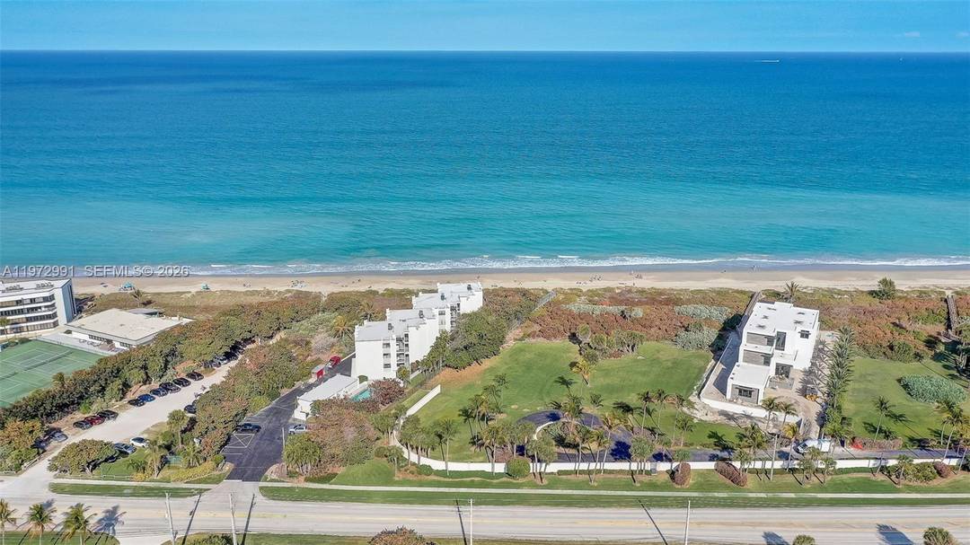 Exceptional oceanfront parcel on Hutchinson Island in Stuart.