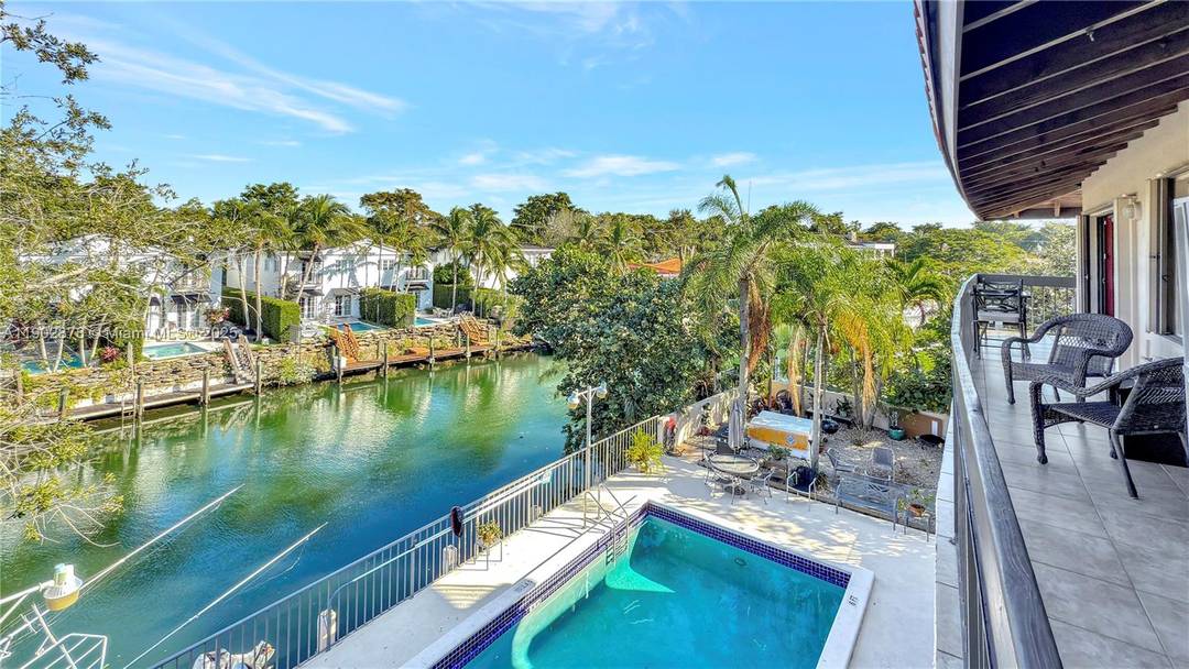Experience amazing water views and a spacious, oversized balcony in this centrally located Coral Gables condo !