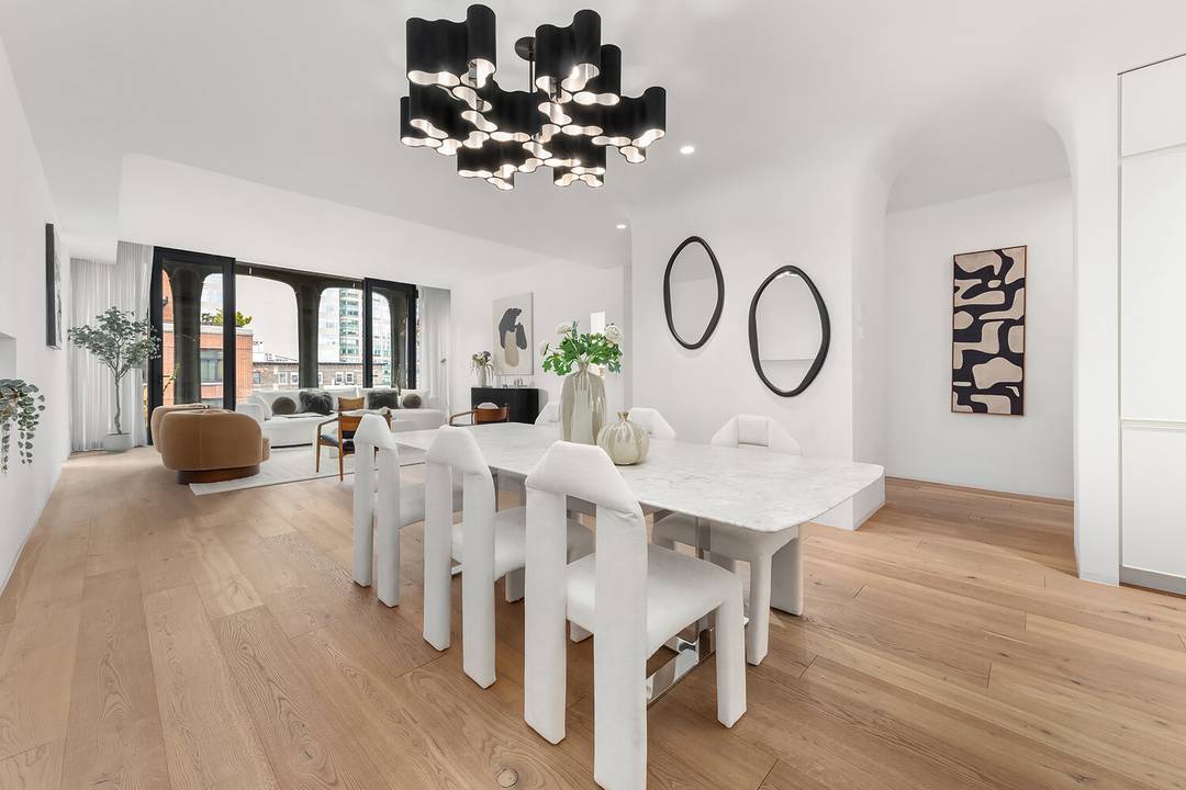 Residence 7B at XOCO is a sun drenched grandly sized 2, 658 SF, 4 Bedroom, 3.