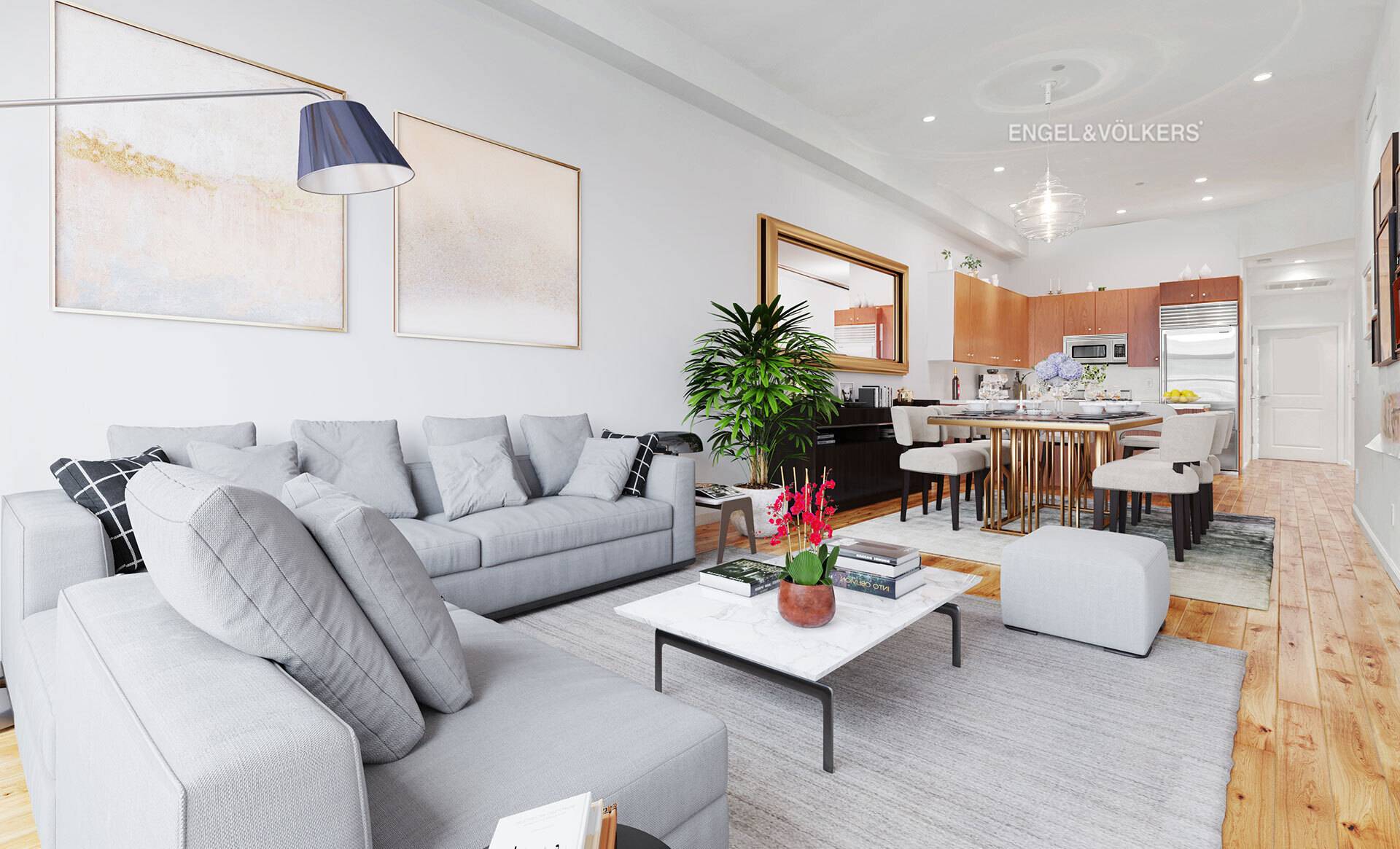 APPLICATIONS PENDING Chic 3 Bedroom 2 Bathroom Loft with a PRIVATE TERRACE Located in the Heart of Greenwich Village Step into this Beautifully Renovated Floor through Loft, with approximately 1, ...
