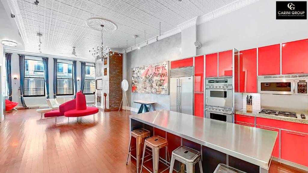 Quintessential Floor Through SoHo Loft on Mercer Street available in Celebrities Building !