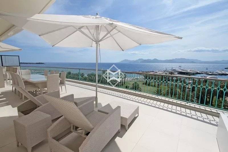 CANNES CROISETTE - Magnificent rooftop villa in a luxury building