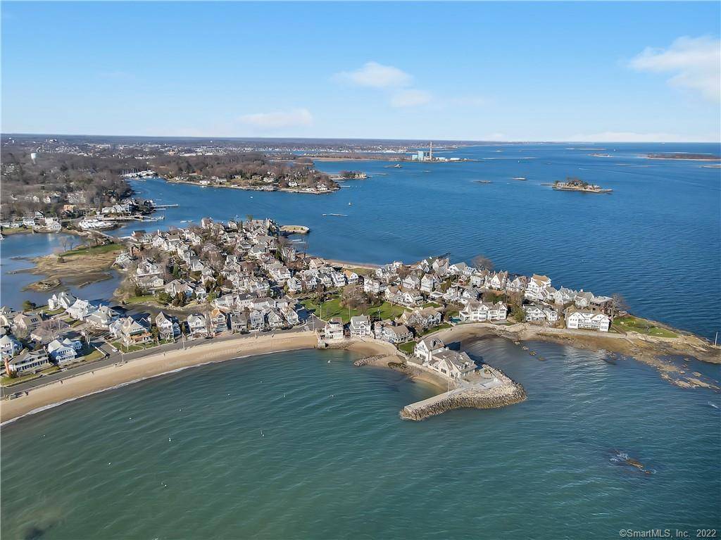 The best location in Rowayton coveted Bell Island.