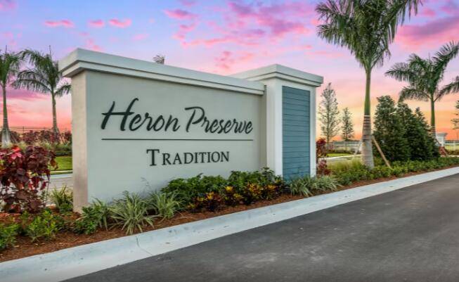 UNDER CONSTRUCTION FINAL opportunity for brand new construction in the sold out community of Heron Preserve.