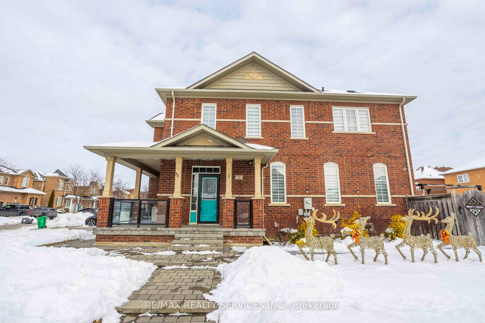 This beautifully upgraded semi detached home sits on a corner lot and features a wraparound glass porch railing with automatic porch lights, an extended concrete driveway, and a 1 car ...