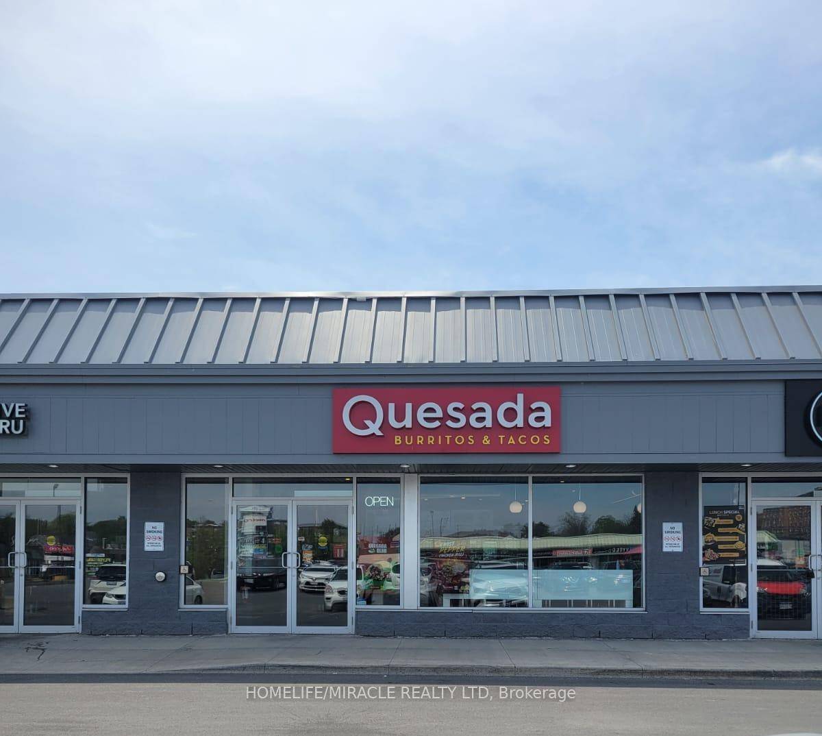 Turnkey Quesada Burritos amp ; Tacos Franchise for sale Prime Belleville Location.