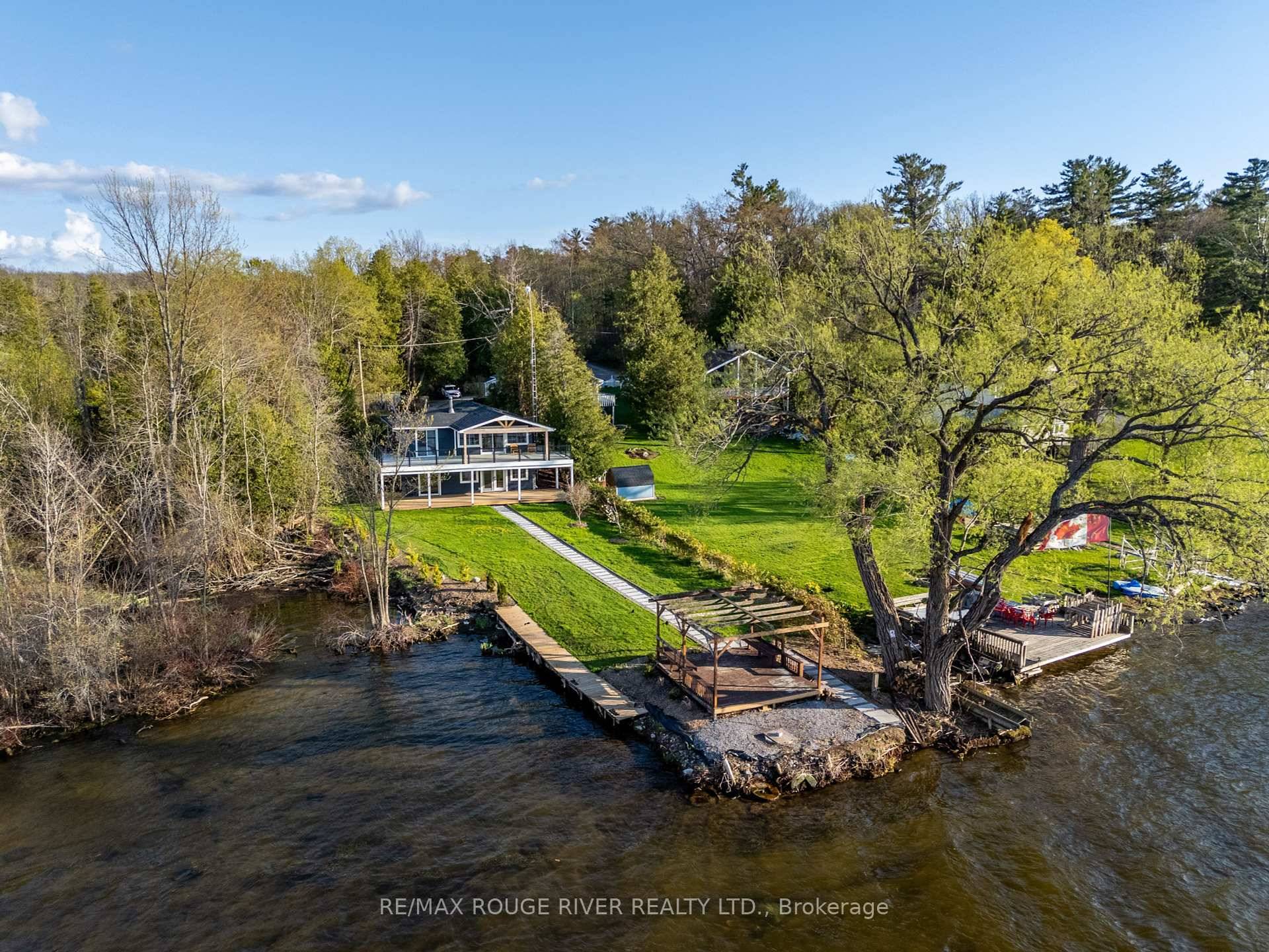 Discover this breathtaking turn key home nestled along the shores of Rice Lake, perfect for enjoying the cottage lifestyle throughout the year.