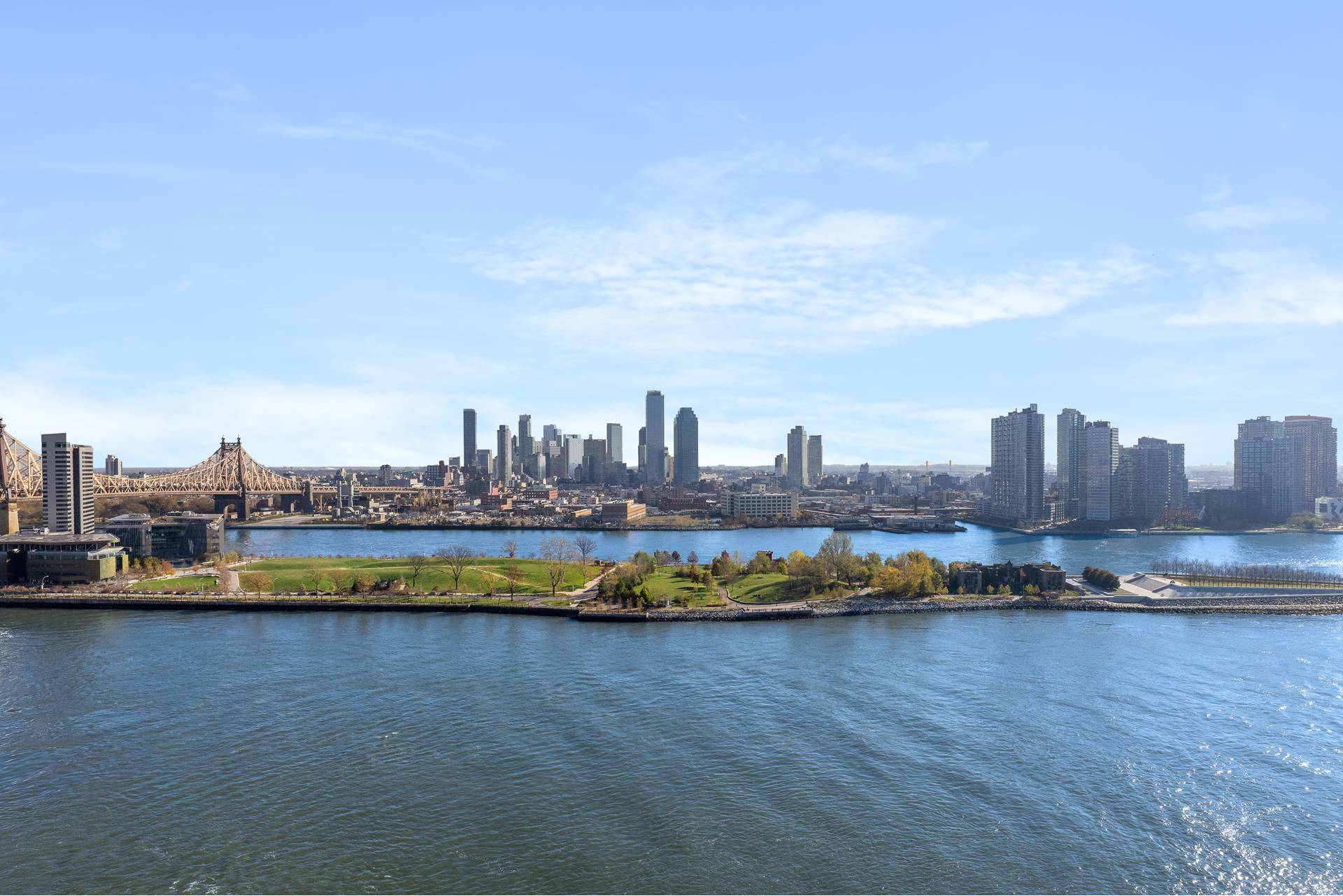 Top of Tower A Penthouse Level Perched high above the East River with open sweeping views to the South, East and North, this magnificent terraced apartment with 10' ceilings and ...