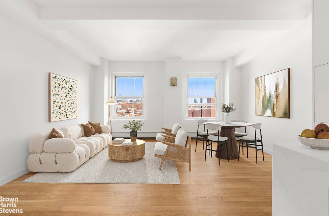 Live the East Village dream in this spacious, meticulously renovated, light drenched one bedroom residence with incredible open city viewsImagine coming home to a bright, beautifully renovated, chic one bedroom ...