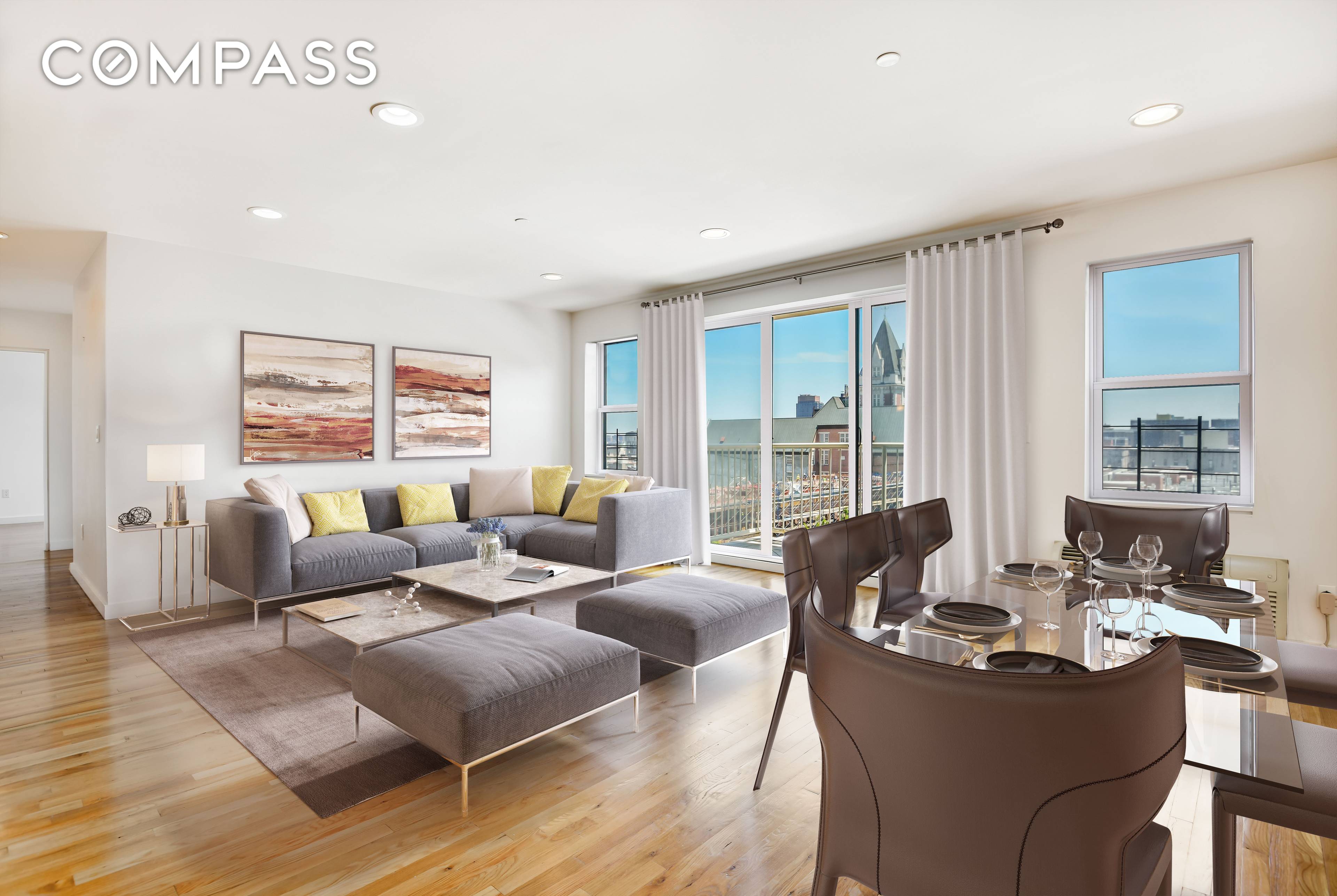 The Gateway Tower 2 Bed 2 Bath home.