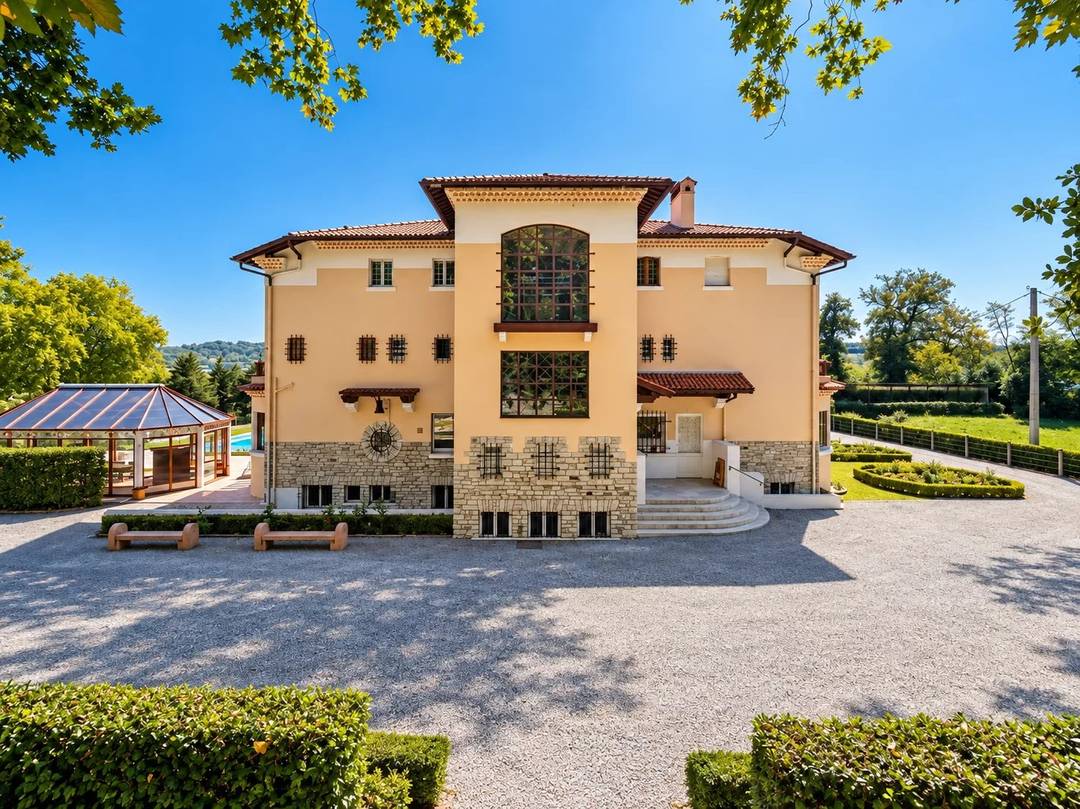 Bayonne – Art Deco Villa 1920, park 2 ha, swimming pool, view of Adour