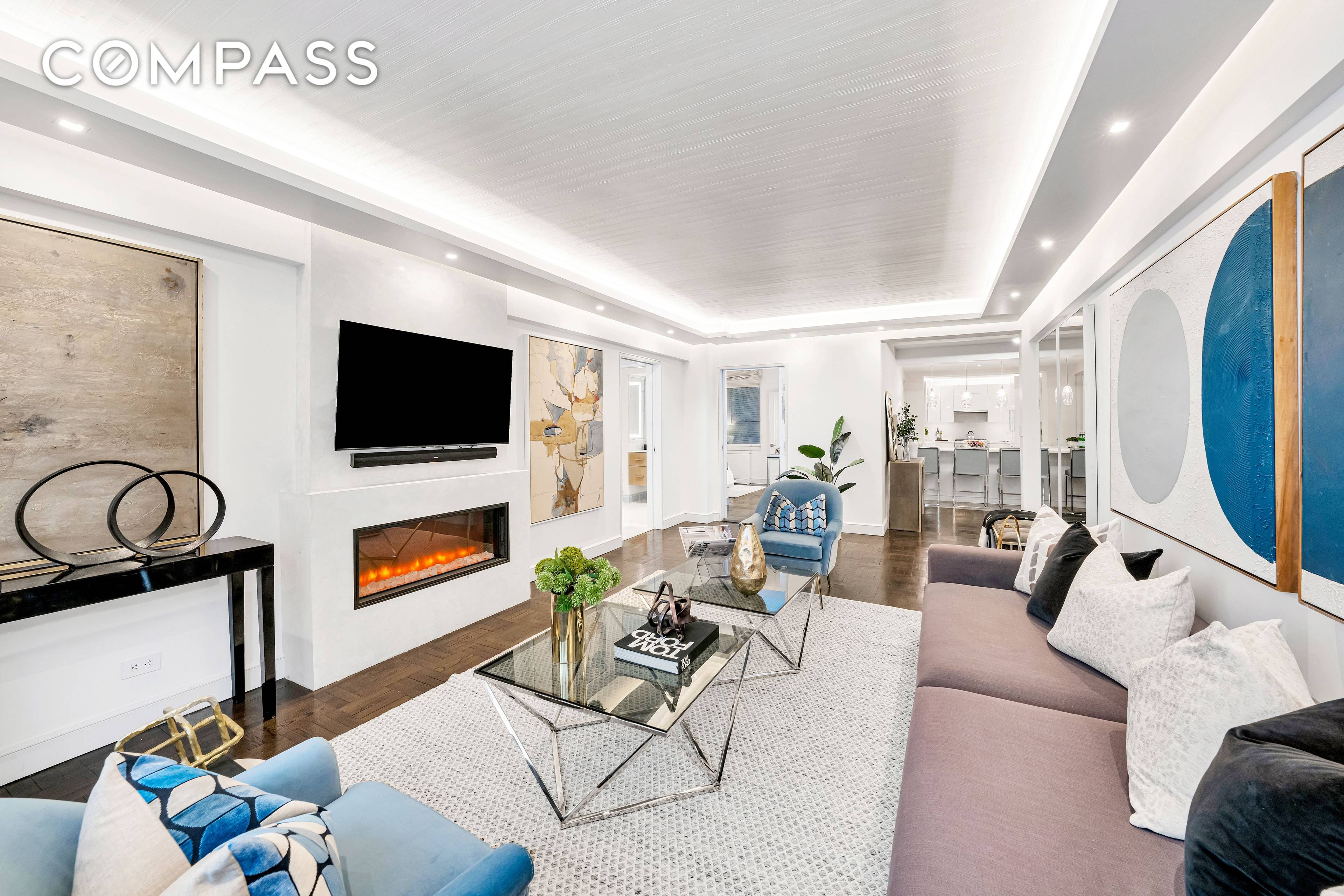Showing are by Appointment Only Step into unparalleled luxury with this beautifully reimagined 2 bedroom, 2 bathroom corner apartment, ideally located just across from Central Park.
