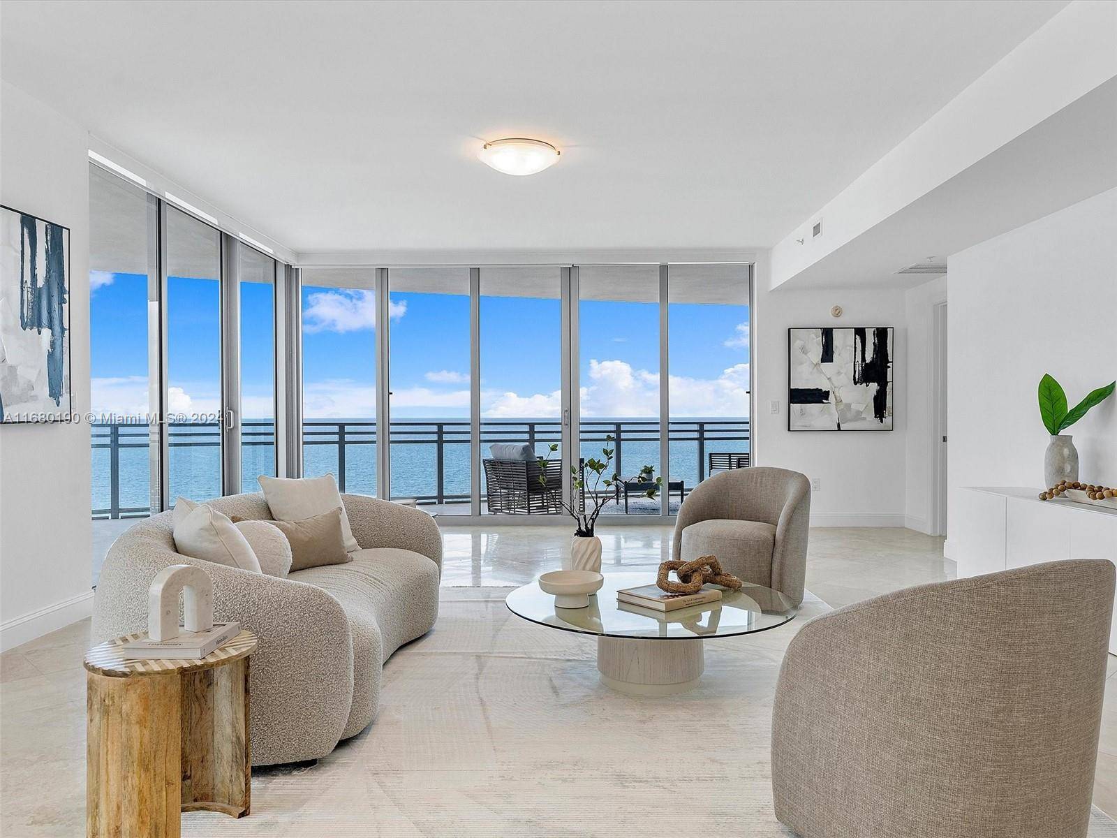 Experience oceanfront luxury in this stunning 3 bedroom, 3.