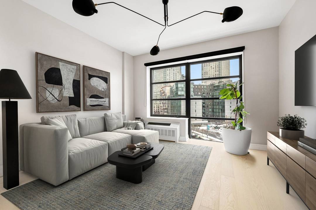 Just listed Unit 6F this home features 2 spacious bedrooms and 2 full baths with modern, sleek finishes.