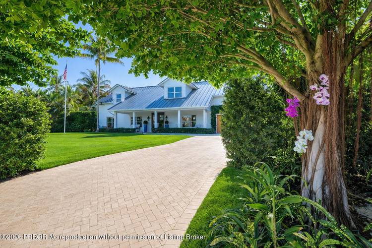 Tucked away on over half an acre in one of Hobe Sound's most desirable settings, this fully reimagined residence offers a rare blend of elevated coastal living and uncompromising design ...