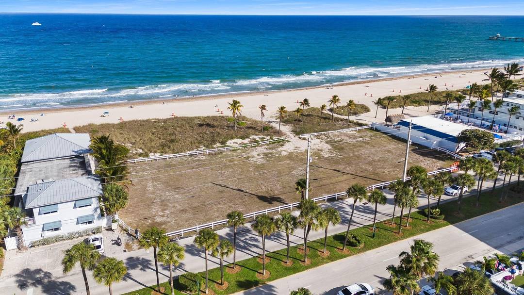 Rare 1. 43 acre direct oceanfront development opportunity in the heart of Lauderdale by the Sea.