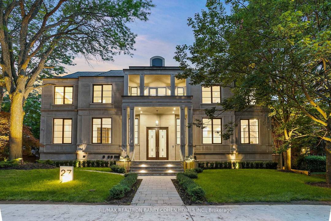 Architecturally Significant Iconic Estate, Situated on Toronto's Most Exclusive amp ; Prestigious Banbury Neighborhood With Walking Distance To Bridle Path Trail.