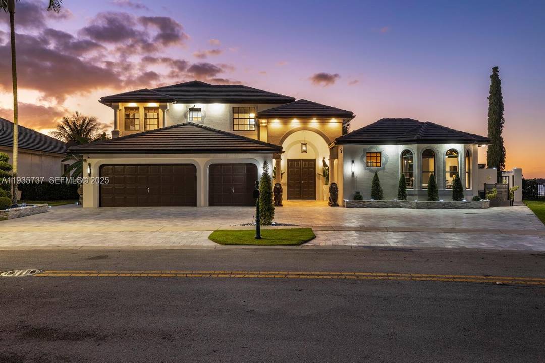 Experience truly refined living in exclusive Sunset Lakes in west Miramar.