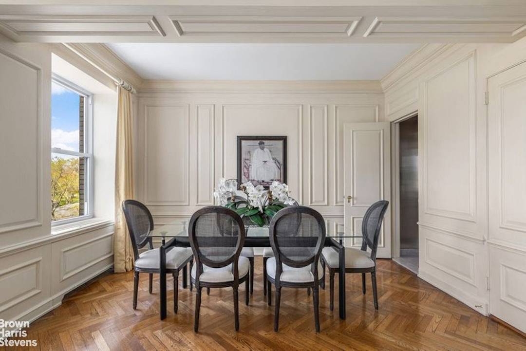 A truly spectacular two bedroom, two and a half bath duplex home with every room facing Central Park !