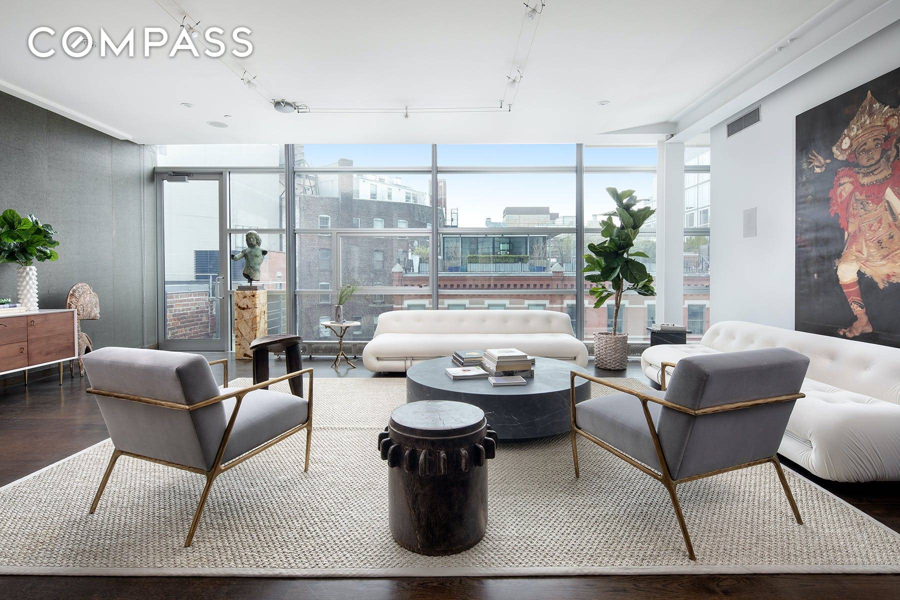 TriBeCa Hudson Square loft living at its finest.