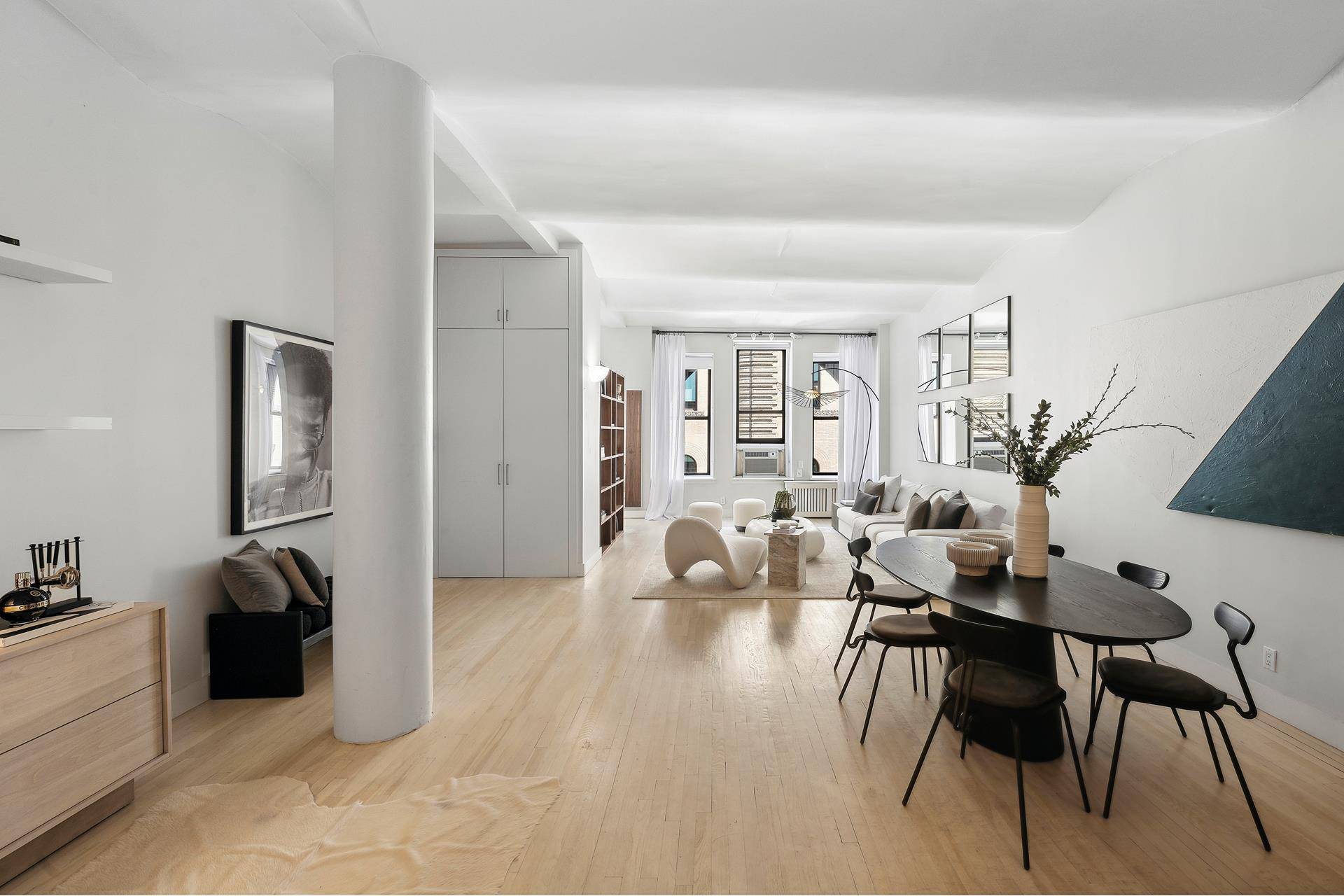Welcome home to your stylish loft in the heart of the city, where architectural elegance meets comfort and convenience.