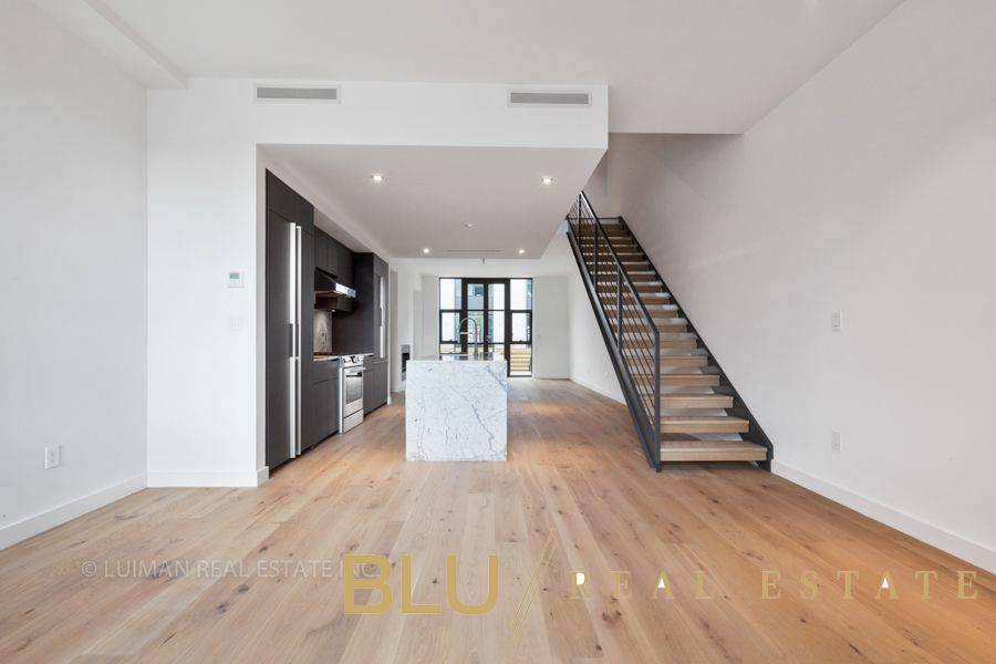 Enjoy living in this brand new, four story townhouse with an expansive layout and roof deck boasting unbelievable Manhattan skyline views.