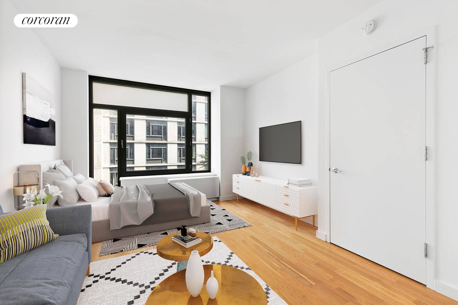 Make Williamsburg your home with this spacious studio apartment that offers tons of natural light and open views !