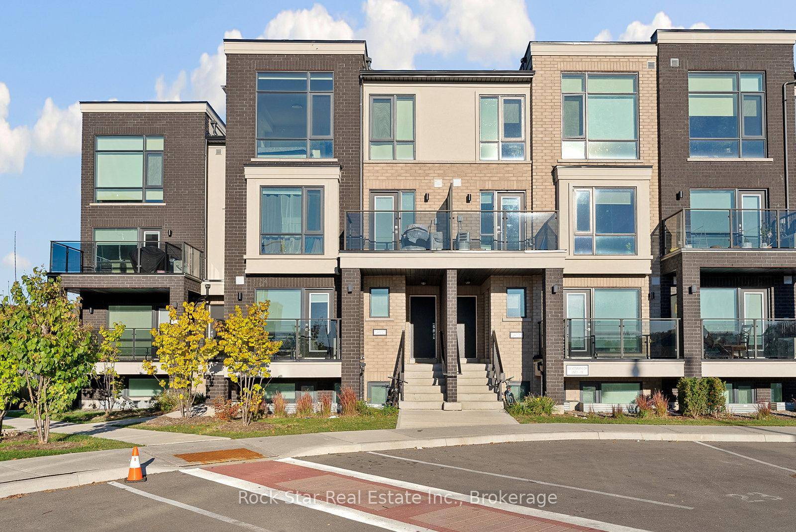Beautiful, Modern 2 Level Stacked Townhouse prime location in Brampton.