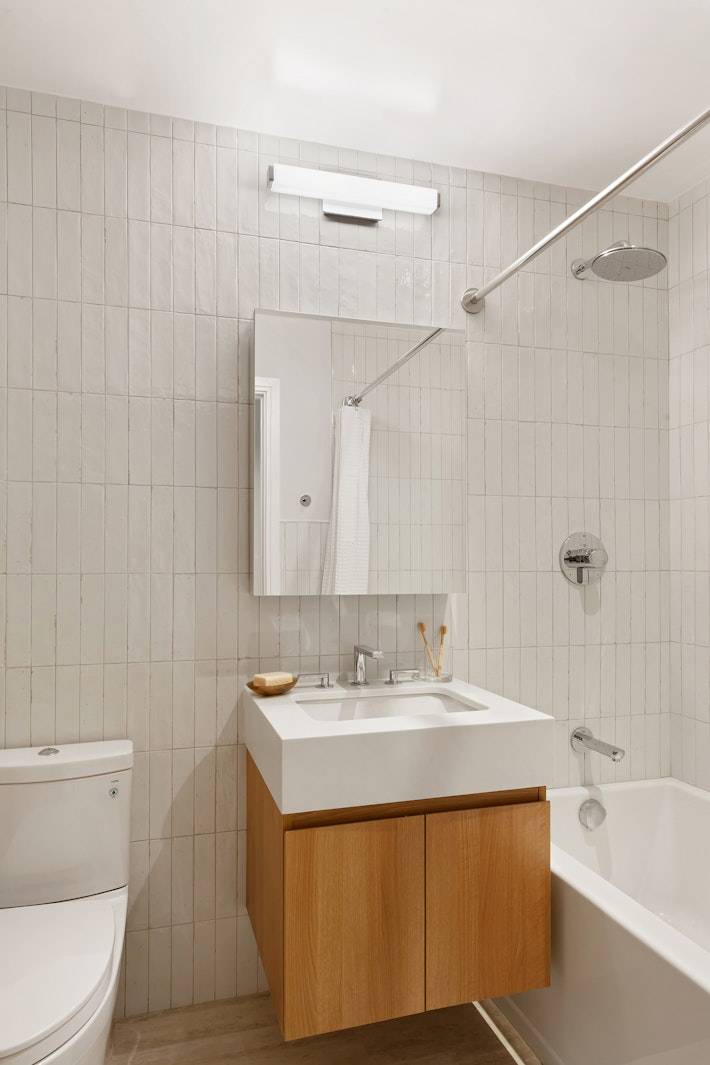 Experience sustainable luxury in this three bedroom, two bathroom Penthouse with a jaw dropping private roof top at The Dovecote, where design, functionality, and Passive House converge seamlessly.