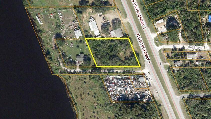 JUST LISTED ! 200 FEET OF US 1 FRONTAGE, and 300FT DEEP, JUST 2 MINUTES NORTH OF INDRIO ROAD !