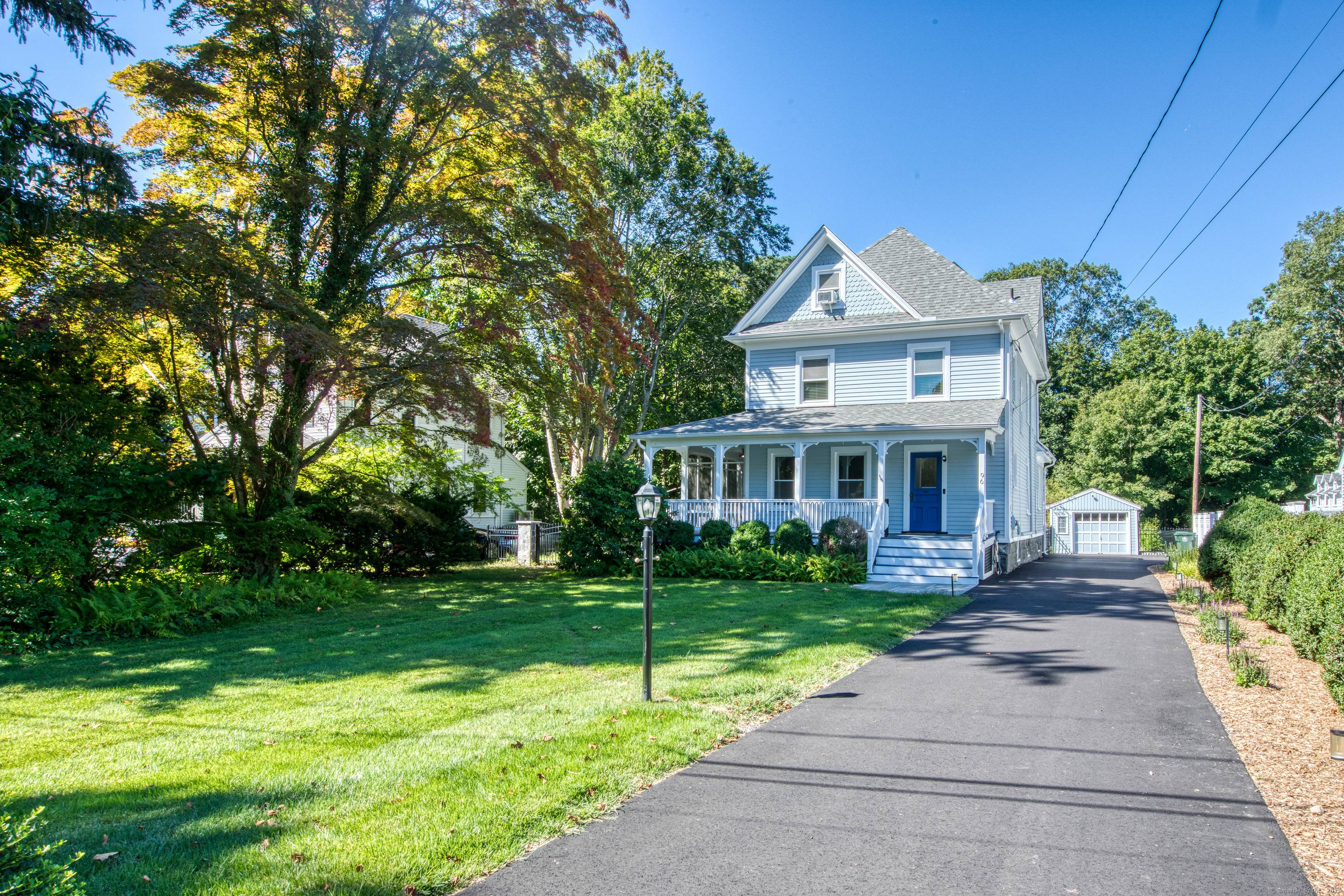 Welcome to 96 Holmes Avenue, a beautifully updated farmhouse that perfectly blends classic charm with modern amenities.