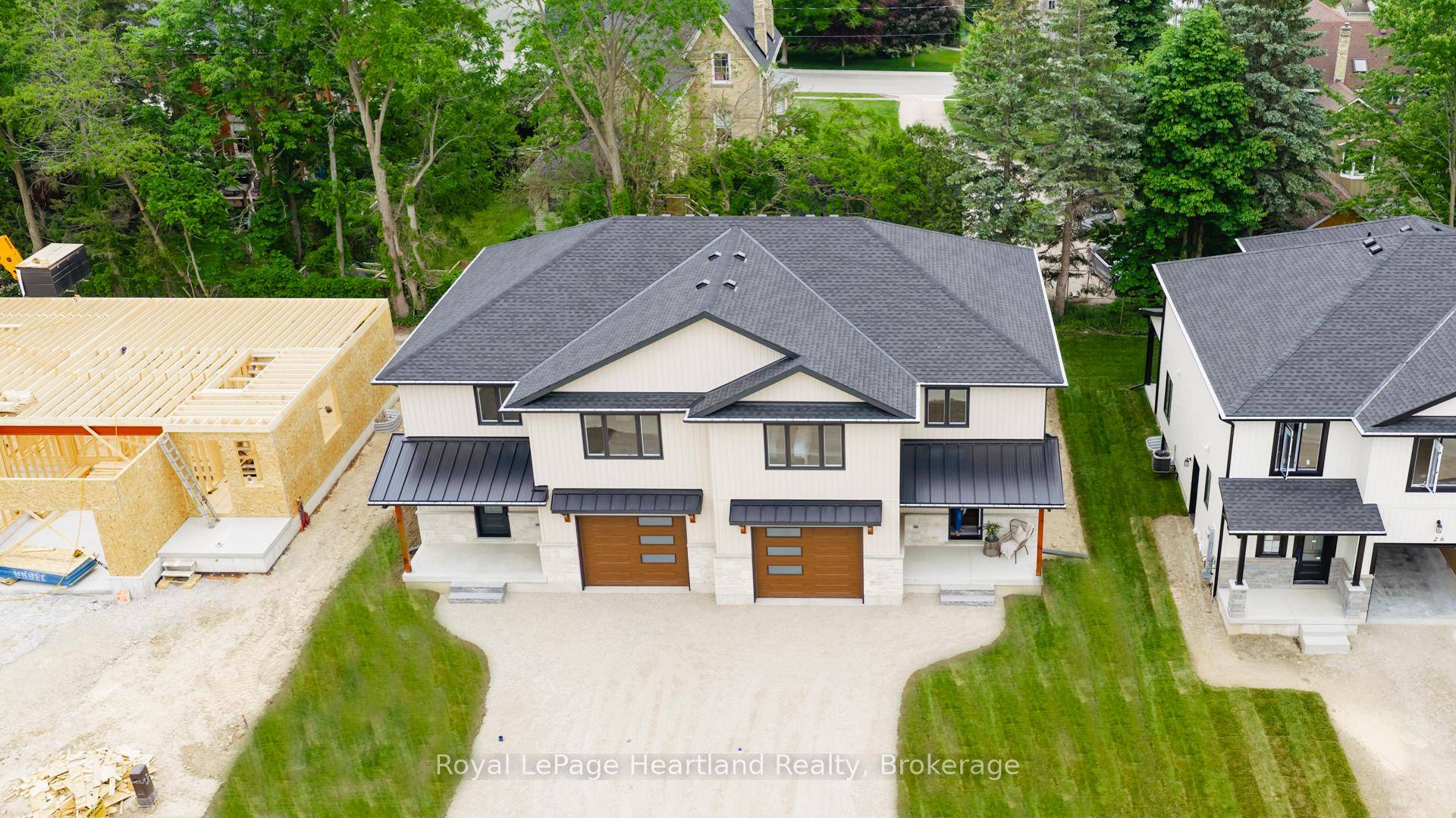 Just Built amp ; Ready for You 22 Roberts Street, Seaforth This newly built, over 1, 800 sq ft semi detached home offers custom finishes and modern design throughout.
